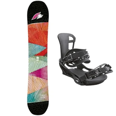 Abbildung von F2 Set Damen Snowboard Freedom 139cm mit Bindung Sonic Pro Girl M