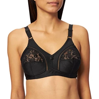 Abbildung von Sassa Damen Soft Funktion BH, Schwarz (Schwarz 00500), (Herstellergröße:100D)