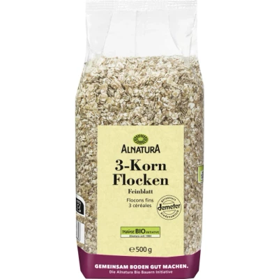 Abbildung von Alnatura Bio 3 Korn Flocken 500G