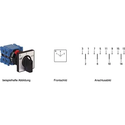 Abbildung von Kraus &amp; Naimer CH10 A212 600 FT2 Wechselrichter 20 A 2 x 60 grau schwarz 1 Stück