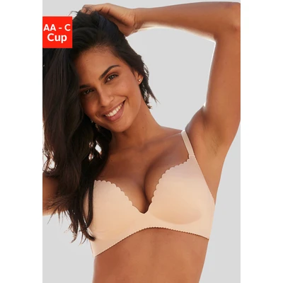 Abbildung von Lascana Pushup BH, Damen, Größe: 90B, Caramel