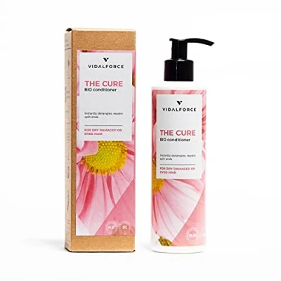 Abbildung von THE CURE Shampoo für trockenes und geschädigtes Haar I Toxic Free 100% Natural and 81% BIO Moisturizing Treatment Frizzy Hair Sulfatem,Silicon Paraben