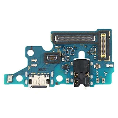 Abbildung von OnlyTech Ersatz Ladeanschluss für Samsung Galaxy A71 A715F Internes Ersatzteil mit USB Typ C Buchse, Mikrofon, Antenne und Klinkenstecker