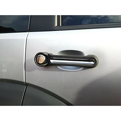 Abbildung von Chrom Türgriffe Edelstahl Kappen von Recambo passend für Dodge Nitro BJ 2006 2011