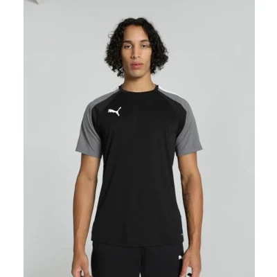 Abbildung von Puma Fussball Sport Tshirt, Herren, Größe: 3XL, Schwarzgrau