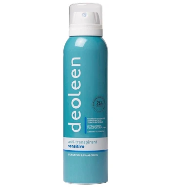 Abbildung von Deoleen Sensitiv Deo Spray ohne Alkohol 150ml 24h Schutz