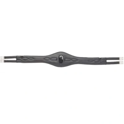 Abbildung von Kavalkade Sattelgurt Comfort ohne Gummiband Schwarz 120cm