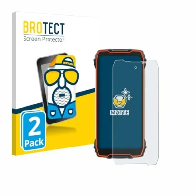 Abbildung von BROTECT Entspiegelungs Schutzfolie für Blackview Oscal Pilot 1 (2 Stück) Matte Displayschutz Folie, Anti Reflex, Fingerprint