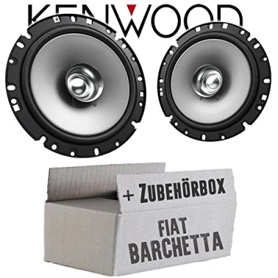 Abbildung von Lautsprecher Boxen Kenwood KFC S1756 16,5cm Koax Auto Einbauzubehör Einbauset passend für FIAT Barchetta justSOUND