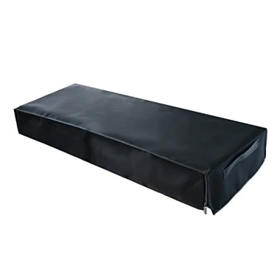 Abbildung von 61 Tasten Anti Static Waterproof Nylon Fabric Electronic Piano Keyboard Dust Cover (Schwarz)