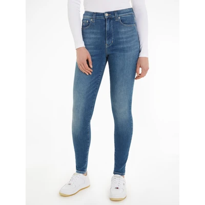 Abbildung von Tommy Jeans Sylvia Skinny Fit, Damen, Größe: 26x32, Denim medium