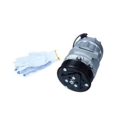 Abbildung von MAXGEAR AC330023 Kompressor DCS17ECR 12V PAG 46 mit Kompressoröl, Dichtring RENAULT: ESPACE 4, LAGUNA 2, 2 Grandtour, NISSAN: X Trail