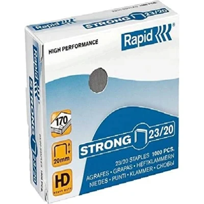 Abbildung von Rapid Heftklammern (23/20 mm, Strong, verzinkt) 1000 Stück