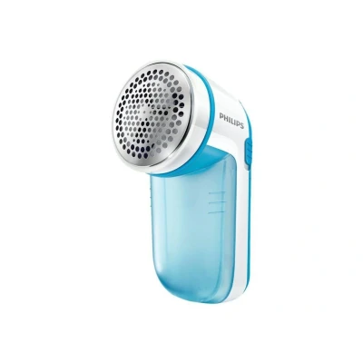 Abbildung von Philips Fusselrasierer GC026/00 Kleiderrasierer blau/weiß