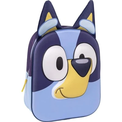Abbildung von CERDÁ LIFE&#039;S LITTLE MOMENTS Unisex Bluey Schulrucksack für Kinder, blau, Estándar