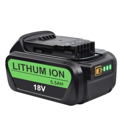 Abbildung von iPrize 5500mAh 18V Li Ion XR Akku für Dewalt DCB184 DCB200 DCB182 DCB180 DCB181 DCB201 DCB204