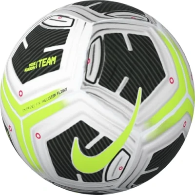 Abbildung von Nike FZ7540 100 NK Academy Team FA24 Recreational Soccer Ball Unisex White/Black/Volt Größe 4