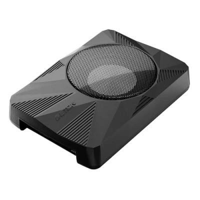 Abbildung von ETON USB 8 AR sehr kompakter 20 cm / Zoll Untersitz Aktiv Subwoofer für PKWs und Wohnmobile, leistungsstarker aktiver Unterseat Bass mit Verstärker, Langhub Woofer, 160 Watt