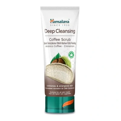 Abbildung von Himalaya Deep Cleansing Coffee Face Scrub with and Cinnamon for Gently Exfoliated Purified Skin Radiant, Oil Free Glow, 75ml