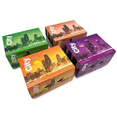 Abbildung von 48 Dosen City gemischt Hugo, Bellini, Sunrise Orange, Sunset Maracuja a 200ml (48 x 200ml) inkl. EINWEGPFAND