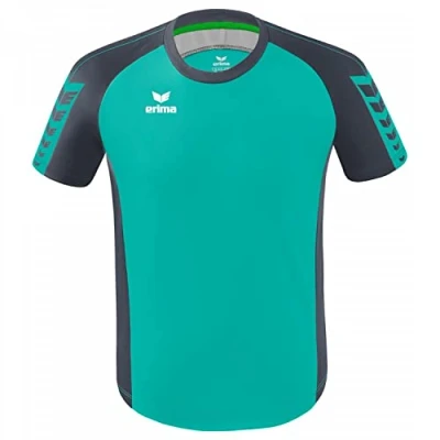 Abbildung von Erima Fussball Teamsport SIX Wings Tshirt print, Herren, Größe: Small, Gruengrau