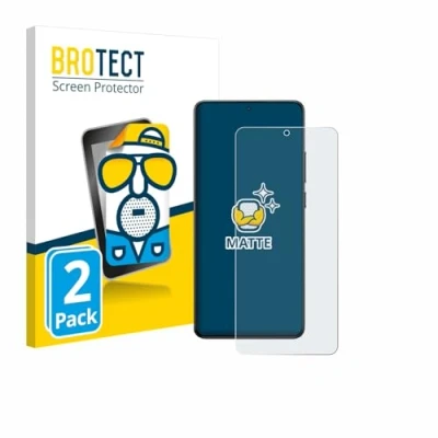 Abbildung von BROTECT Entspiegelungs Schutzfolie für Xiaomi Poco X7 Pro (2 Stück) Matte Displayschutz Folie, Anti Reflex, Fingerprint