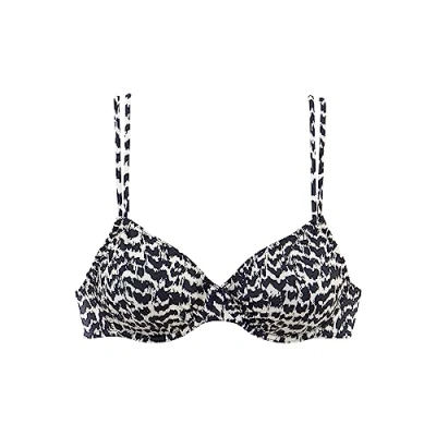 Abbildung von Lascana Bikinitop, Damen, Größe: 36xD, Schwarz creme
