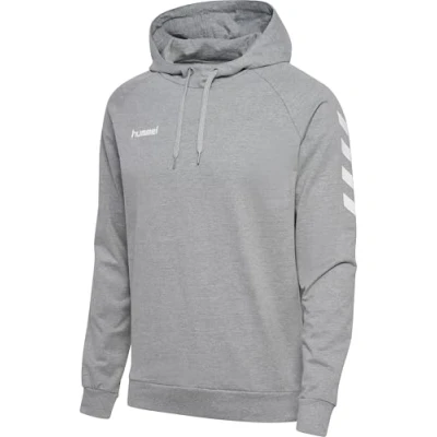 Abbildung von Hummel Hmlgo Kapuzenpullover, Herren, Größe: 3XL, Grey melange