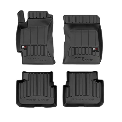 Abbildung von OMAC Gummi Fußmatten kompatibel mit Subaru Forester 2008 2013 Premium TPE Automatten