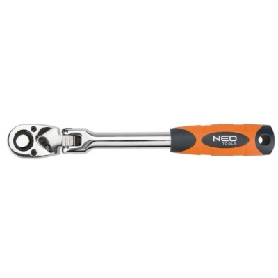 Abbildung von NEO TOOLS 08 519 Umschaltknarre 72 12,5 (1/2&quot;) 285 Chrom Vanadium Stahl