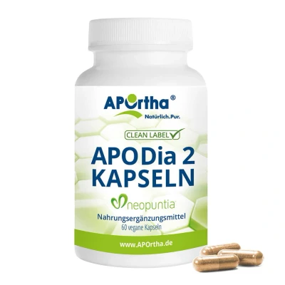 Abbildung von APOrtha® APODia2 vegane Kapseln 60 St