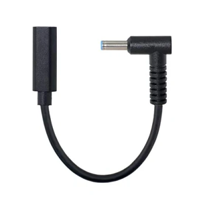 Abbildung von cablecc Typ C USB Buchse Eingang zu DC 4.53.0mm Power PD Ladekabel passend für HP Laptop 18 20V