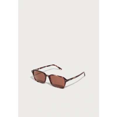 Abbildung von Ray Ban Raimond Unisex Sonnenbrille, Größe: 56, Transparent fantasy violet/red