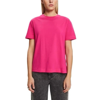 Abbildung von ESPRIT Damen 103EE1K345 T Shirt, 660/PINK Fuchsia, XXS