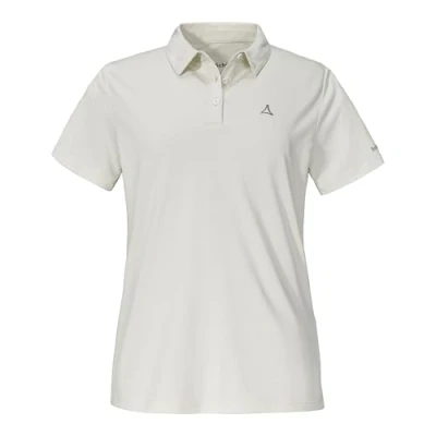 Abbildung von Schöffel CIRC Polo Shirt Tauron L Damen (Weiß 34) Wanderbekleidung
