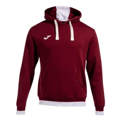 Abbildung von Joma Unisex 5XS Kapuzenpullover Komfort II, Bordeaux Weiß, XXXXXXS