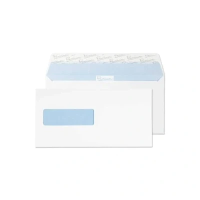 Abbildung von Blake Premium Office 36186NR Versandtasche Haftklebung Norwegische Fenster Ultra Weiß C4 324 x 229 mm 120g/m² 250 Stück