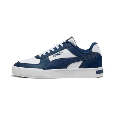 Abbildung von Puma Caven Mix Sneakers Schuhe White/Persian Blue Größe: 47.5
