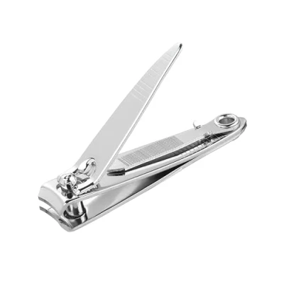 Abbildung von TITANIA Nagelknipser mit Feile Hochwertiger Nagelzwicker Für Finger &amp; Fußnägel Ideal dicke Nägel Nail Clipper aus Carbon Steel Damen Herren verchromt