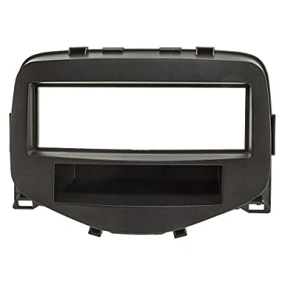 Abbildung von tomzz Audio 2455 084 Radioblende kompatibel mit Toyota Aygo Citroen C1 Peugeot 108 ab 2014 schwarz anthrazit