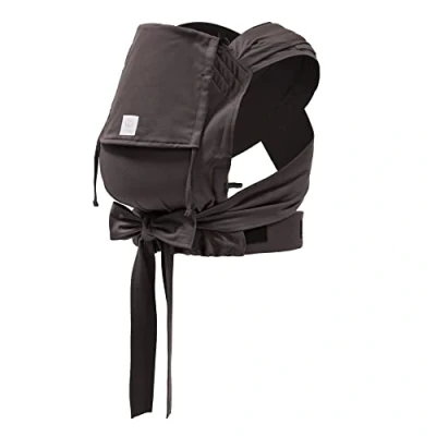 Abbildung von Stokke Limas Babytrage, Espresso Brown Modell 2023 (OCS) Half Buckle Babytrage für Neugeborene Ergonomisch und anpassbar Drei Tragepositionen Ab Geburt bis 15 kg