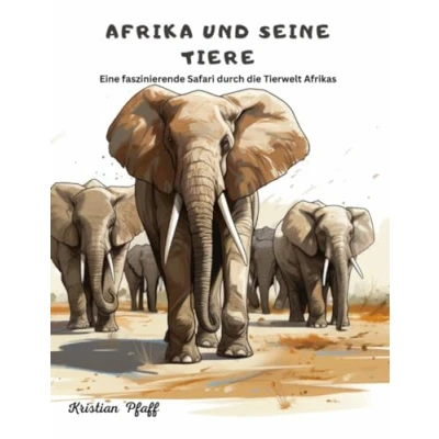 Abbildung von Afrika und seine Tiere: Lerne die Tierwelt der Afrikanischen Savanne kennen.
