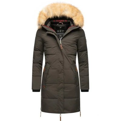 Abbildung von Navahoo Halina Wintermantel, Damen, Größe: Large, Dark grey