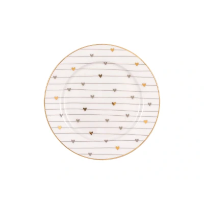 Abbildung von Greengate Grace Brotteller grey 15cm