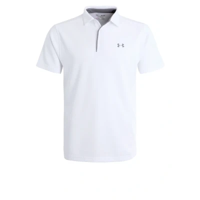Abbildung von Under Armour Poloshirt, Herren, Größe: Small, White/graphite