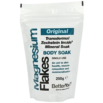 Abbildung von Magnesium Badeflocken, 250 g, BetterYou