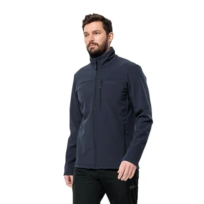 Abbildung von Jack Wolfskin Whirlwind Softshelljacke, Herren, Größe: XXL, Night blue