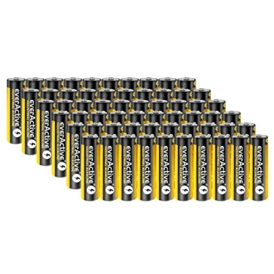 Abbildung von 60 Stück Everactive Industrial Batterien Mignon AA 2700 mAh 1,5 V HR06 Alkaline