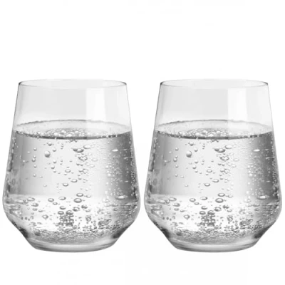 Abbildung von BRUNNER Glas Wassergläser Set Classic Tritan Camping, 100% Tritan, Wasser Reise Picknick 390ml