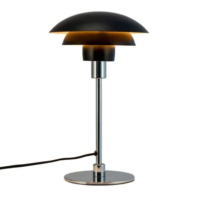 Abbildung von Dyberg Larsen, Tischlampe Morph, schwarz, Höhe 35 cm, Metall